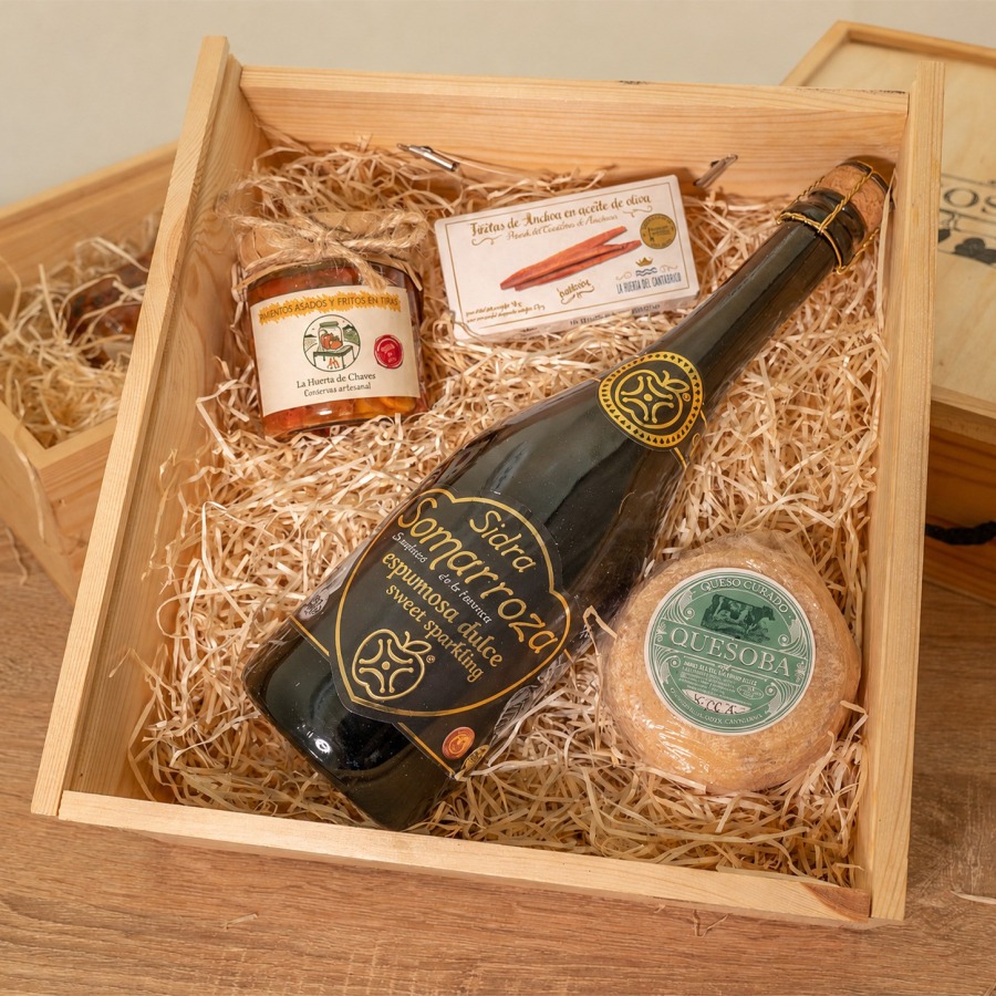 Caja Regalo Aperitivo Cántabro | Mercado de Puertochico