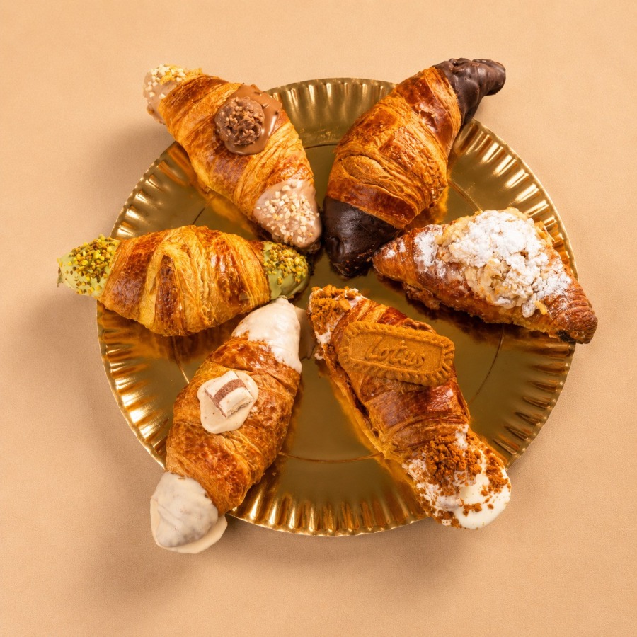 Croissants rellenos