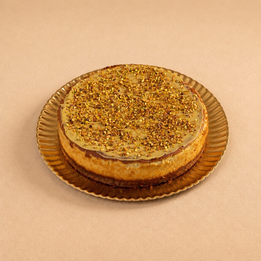 Tarta de queso pistacho