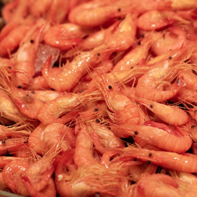 Camarón cocido