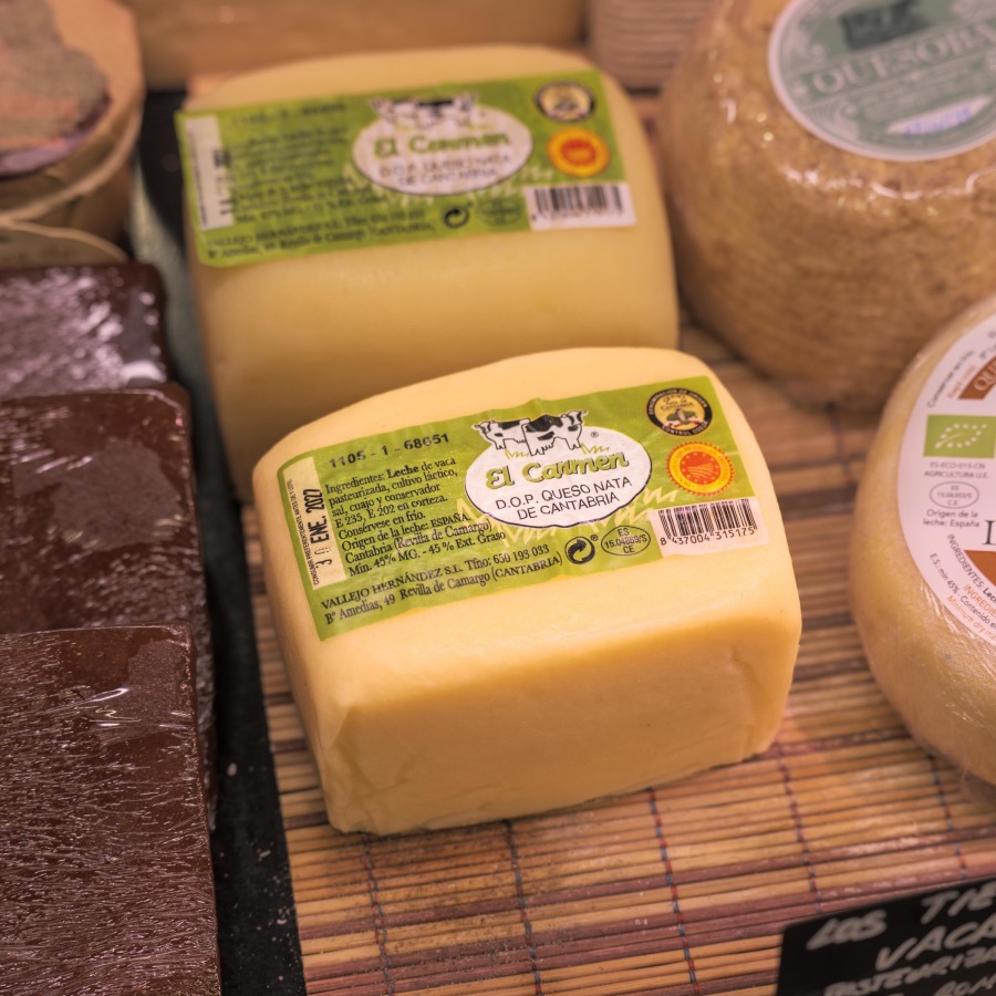 Queso de nata de vaca El Carmen