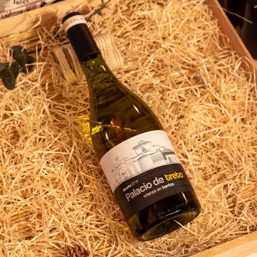 Vino blanco Palacio de Treto Albariño 2019